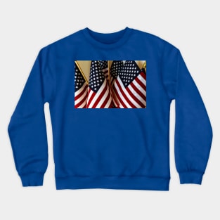 American Flags Crewneck Sweatshirt